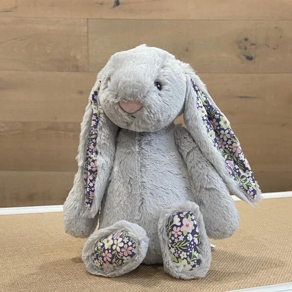 Plush Bunny Jellycat Silver Bunny Bashful Silver Bunny Giant